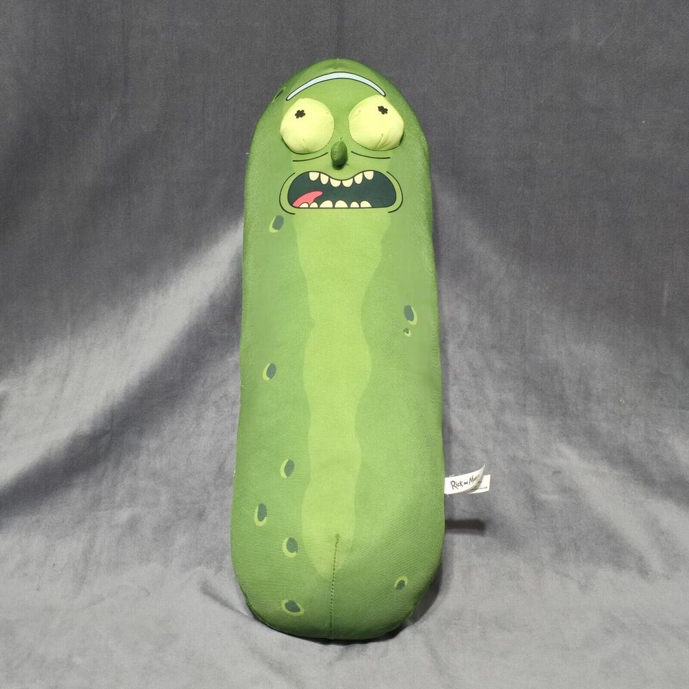 Pickle Rick Plush 20 Inch Rick And Morty Toy Factory